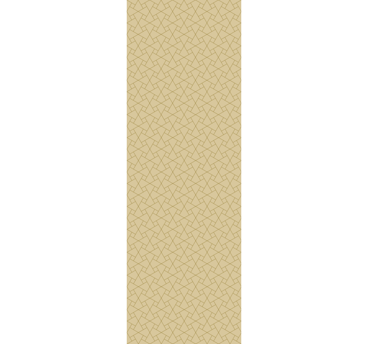 Store enrouleur bureaux gris et beige graphique - TenStickers