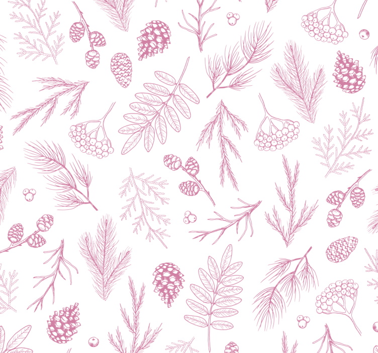Store enrouleur salle de bain fond blanc pin rose - TenStickers