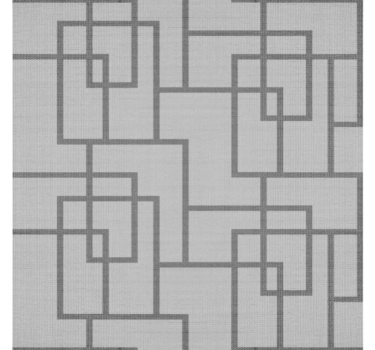 Store enrouleur gris lignes géométriques grises - TenStickers