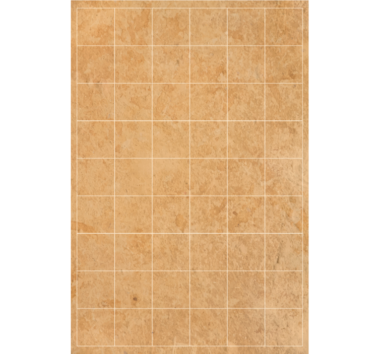 Store enrouleur beige à carrés beige clair - TenStickers