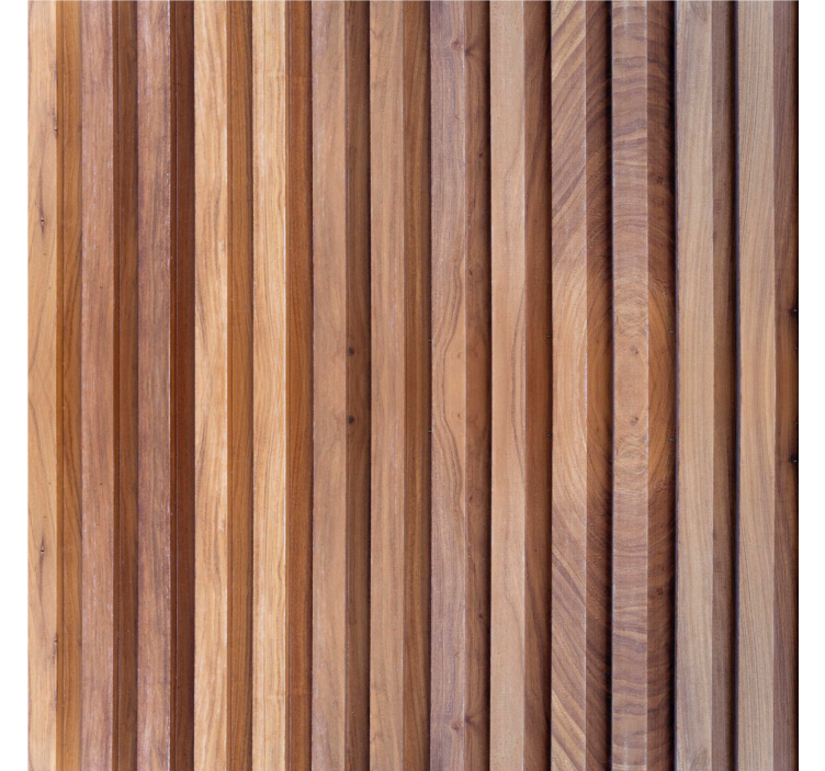 Store enrouleur beige planches de bois verticales - TenStickers