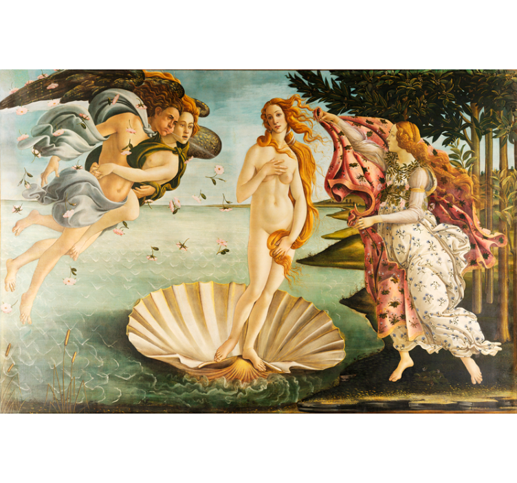 Store enrouleur salon la naissance de vénus - TenStickers
