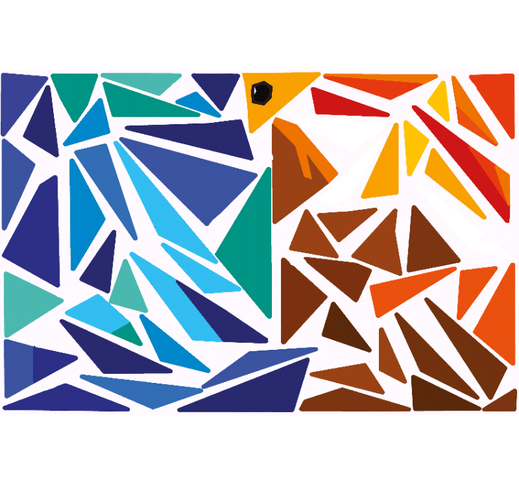 Store enrouleur salon stickers oiseaux - TenStickers