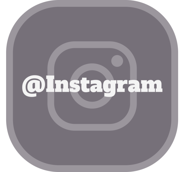 Store enrouleur gris votre instagram - TenStickers