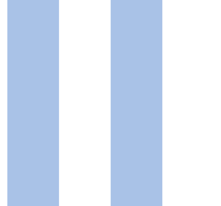 Store enrouleur bleu et blanc - TenStickers