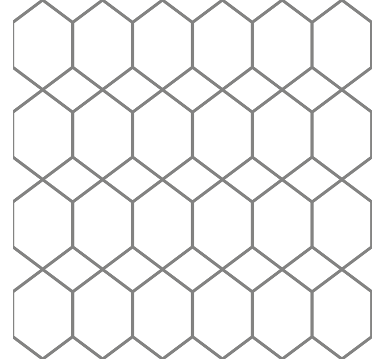 Store enrouleur moderne motif entrelacé - TenStickers