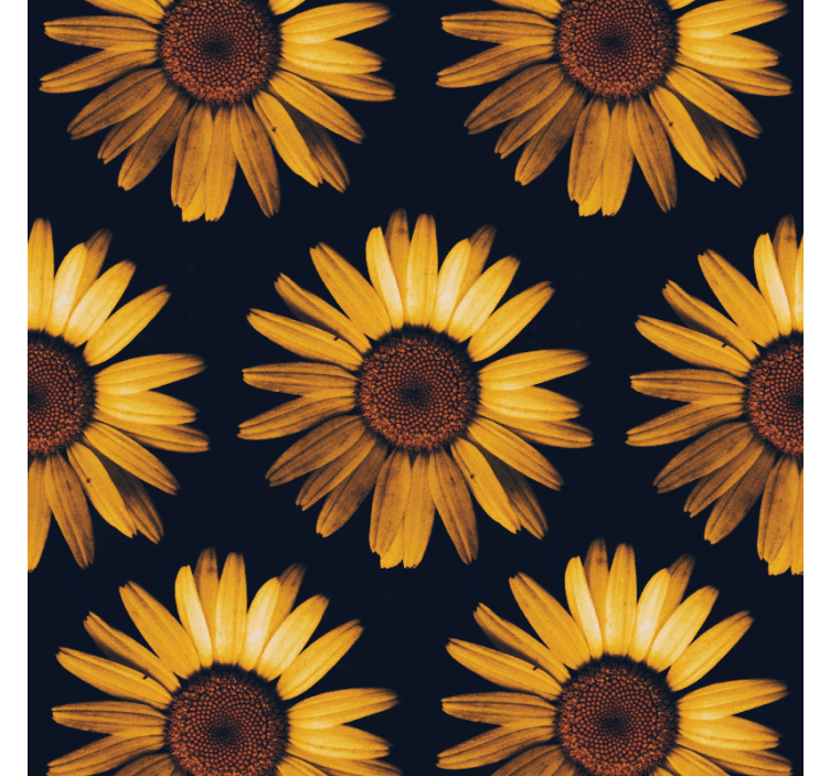 Store enrouleur salon tournesol jaune - TenStickers