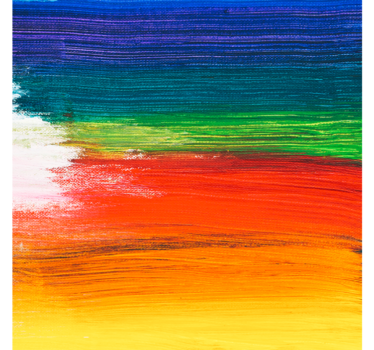 Store enrouleur salon éclat de couleurs arc-en-ciel - TenStickers
