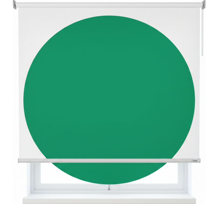 Store enrouleur vert émeraude - TenStickers