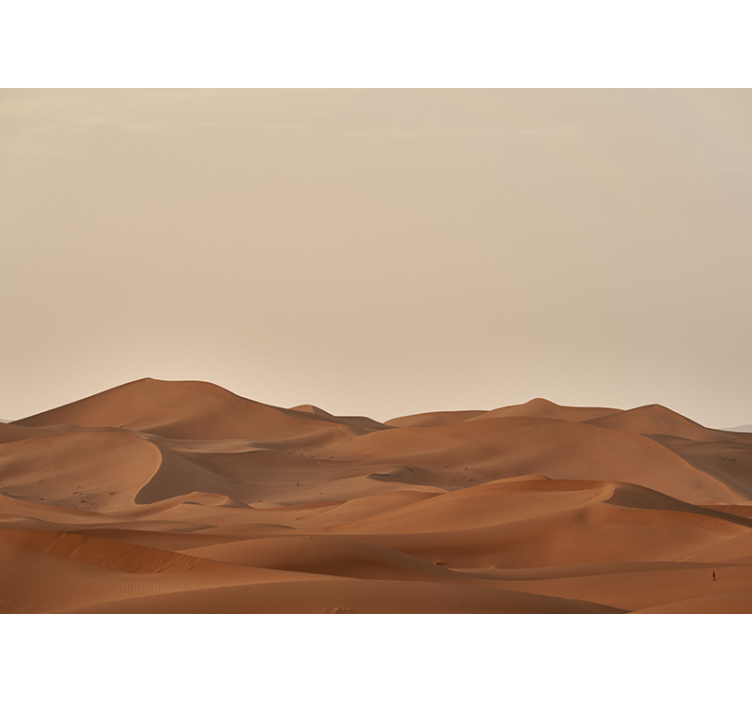 Store enrouleur salon dunes de sable désert - TenStickers