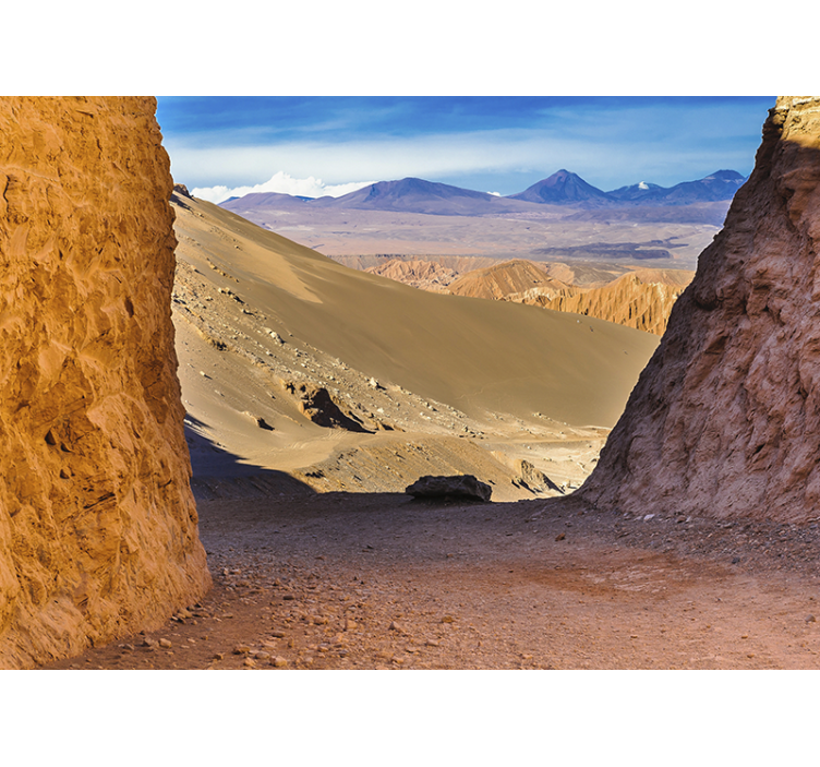 Store enrouleur salon design désert d'atacama - TenStickers