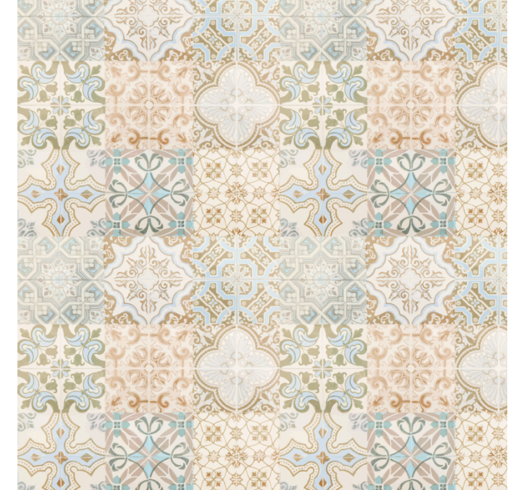 Store enrouleur beige style espagnol ancien - TenStickers
