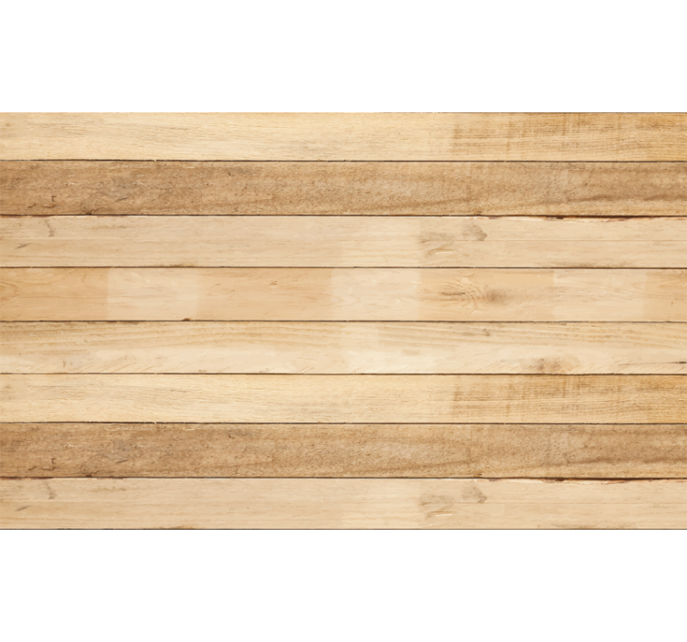 Store enrouleur beige avec lames en bois clair - TenStickers