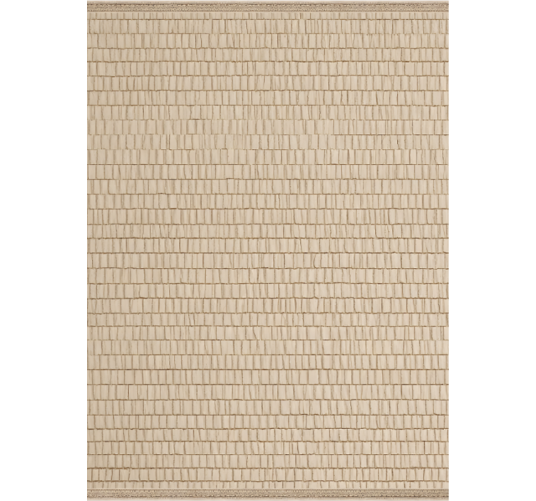 Store enrouleur beige texture en rotin tressé - TenStickers
