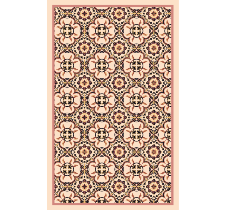 Store enrouleur chambre carreaux vintage - TenStickers