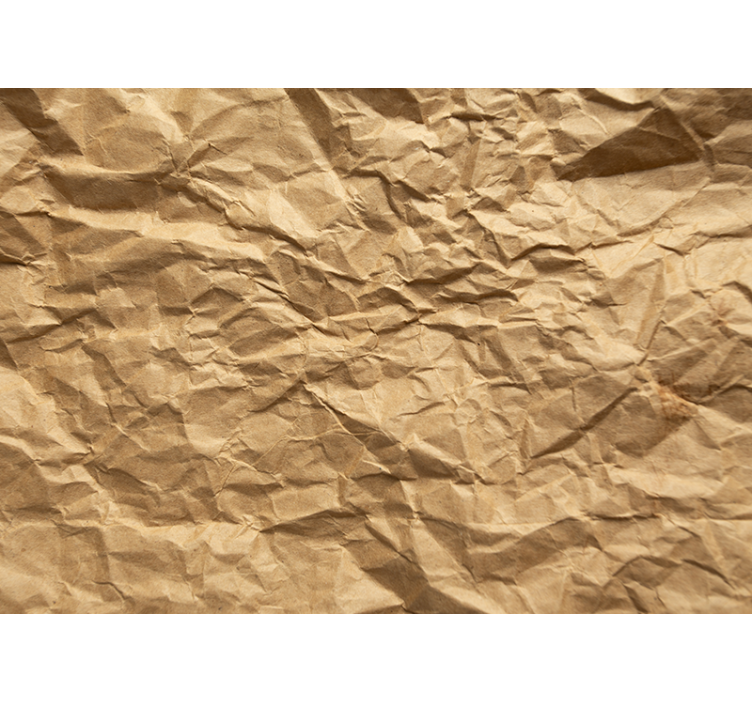 Store enrouleur beige en papier froissé marron - TenStickers