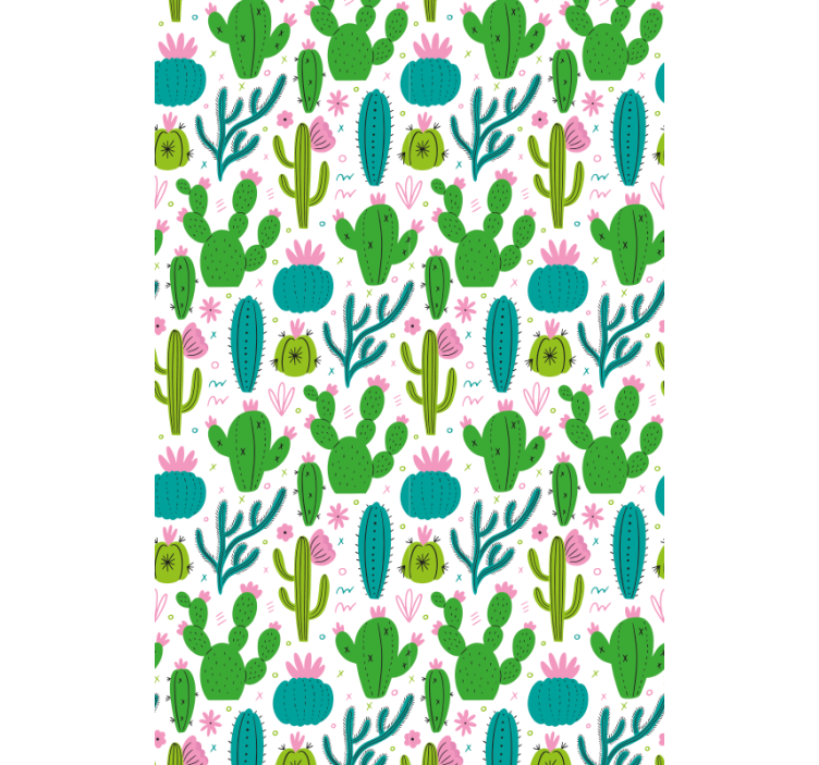 Store enrouleur cactus motif illustration cactus - TenStickers