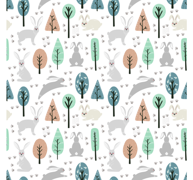 Store enrouleur animaux motif de créatures des bois - TenStickers