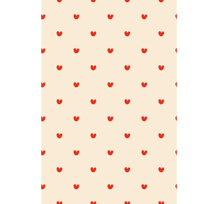Store enrouleur romantique simplicité du motif de coeur - TenStickers