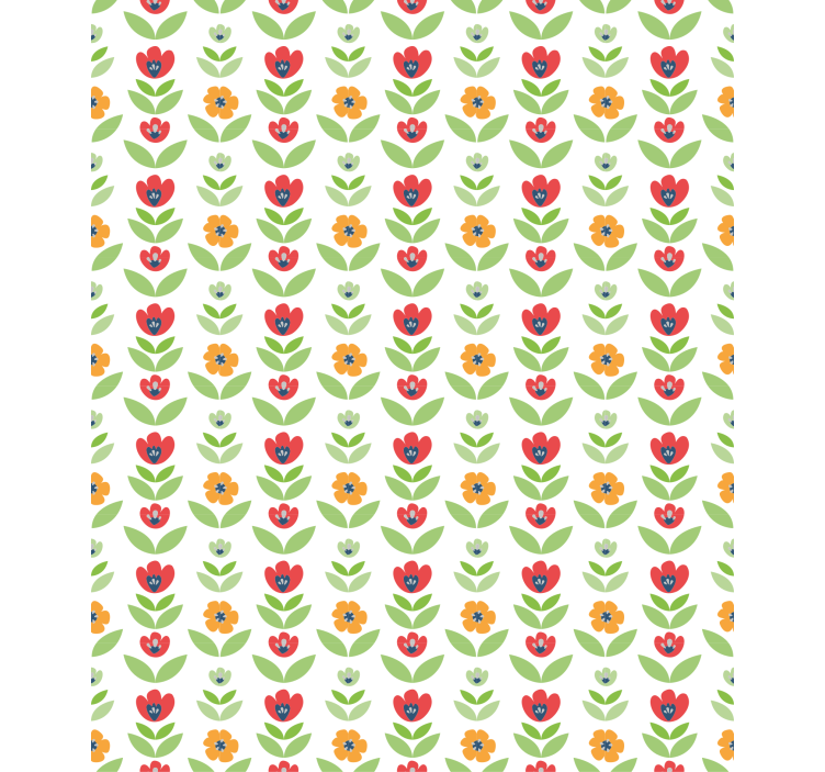 Store enrouleur fleurs et plantes charmant motif floral - TenStickers