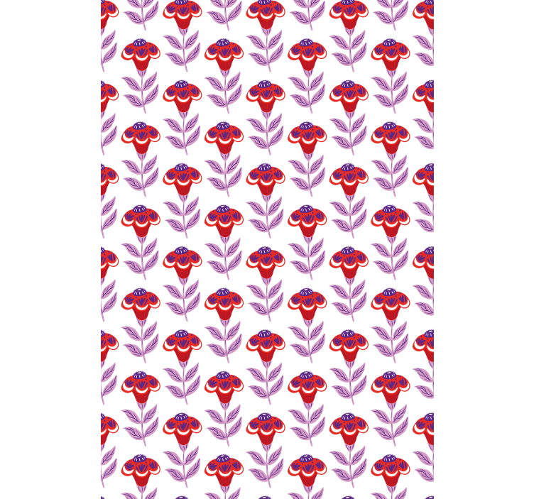 Store enrouleur fleurs et plantes thème floral vibrant - TenStickers