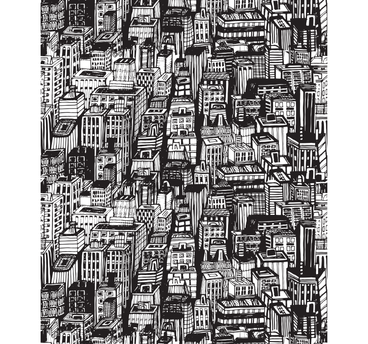 Store enrouleur carte du monde vue panoramique - TenStickers