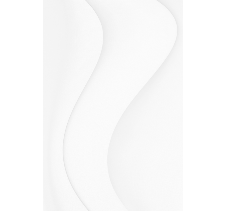 Store cuisine formes modernes blanches - TenStickers