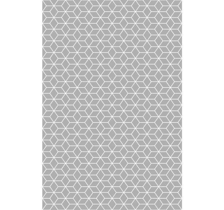 Store enrouleur textures et motifs motif hexagonal gris - TenStickers