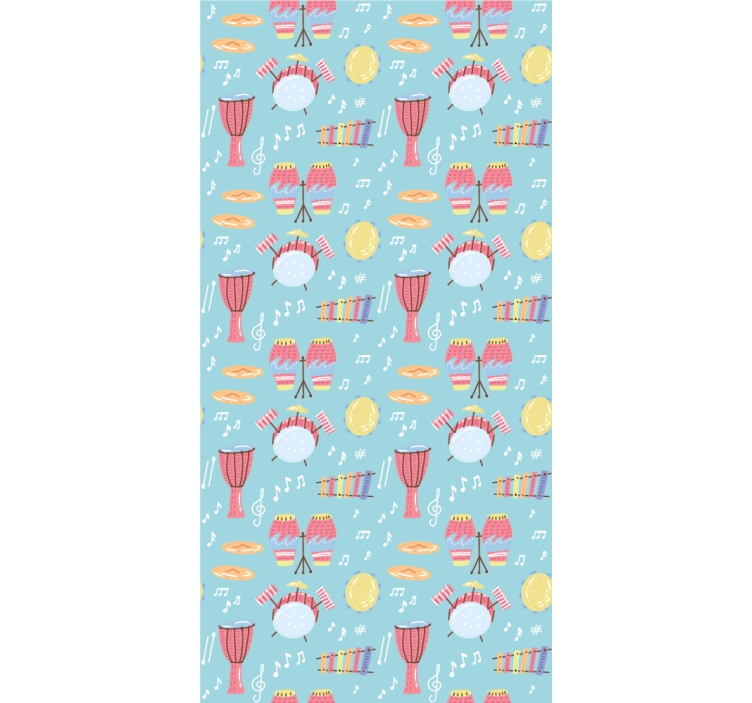 Store enrouleur original modèles d'instruments de musique - TenStickers