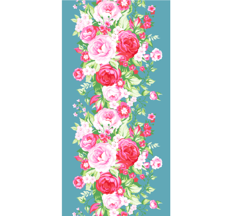 Store enrouleur fleur roses et fleurs - TenStickers