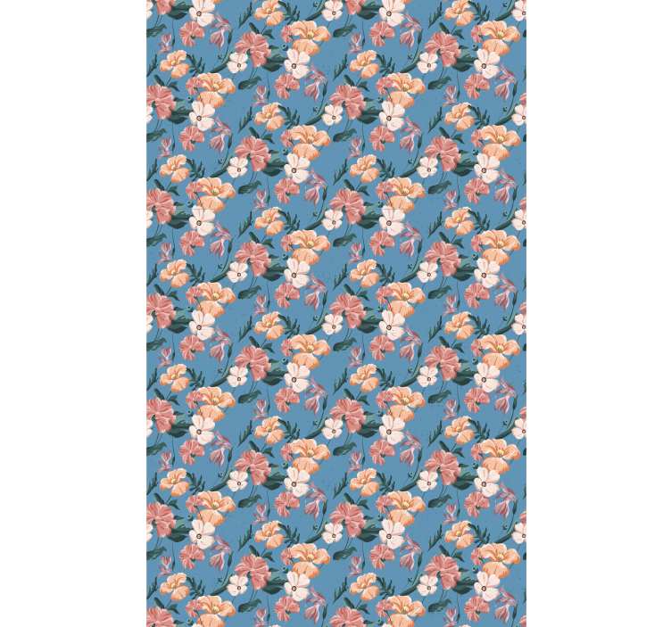 Store enrouleur fleurs et plantes motif floral délice - TenStickers