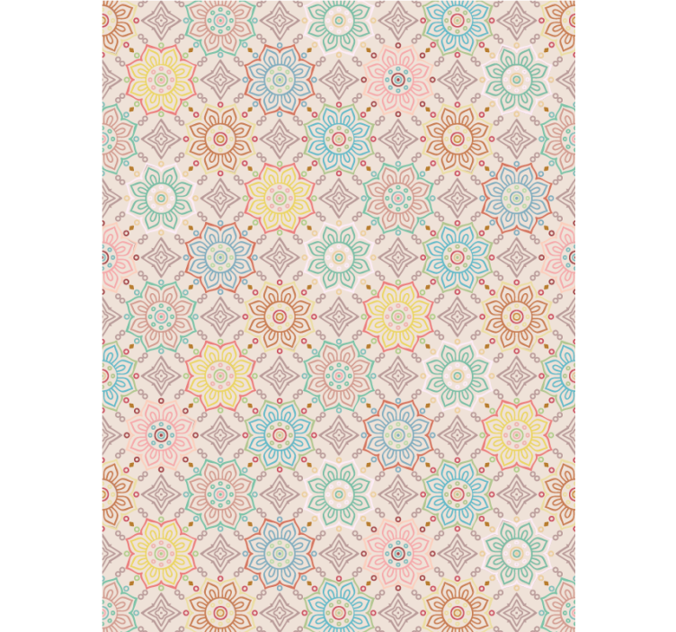 Store enrouleur fleur concept de floraison vibrante - TenStickers