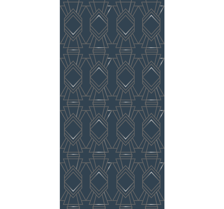 Store enrouleur moderne motif de formes géométriques - TenStickers