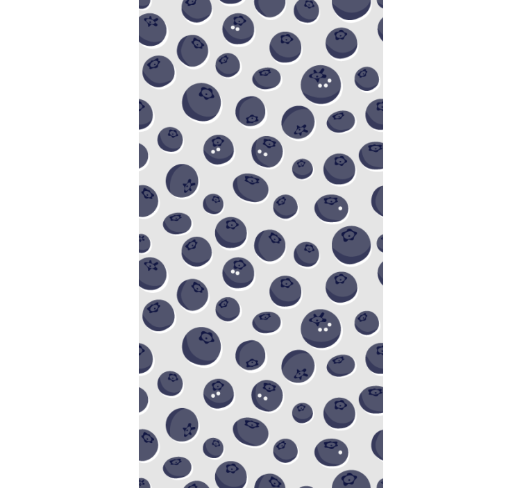 Store enrouleur fruits et légumes myrtille - TenStickers