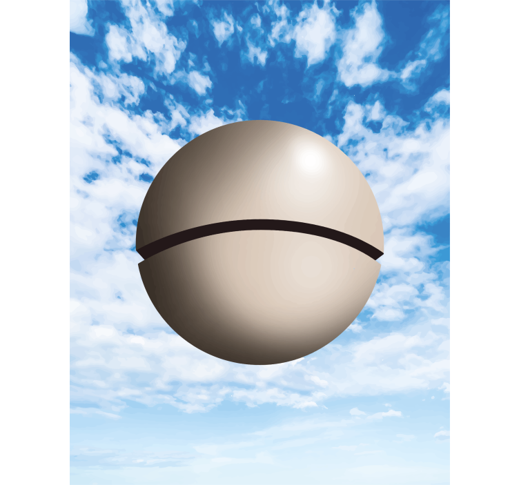 Stores avec des dessins Sphère - TenStickers