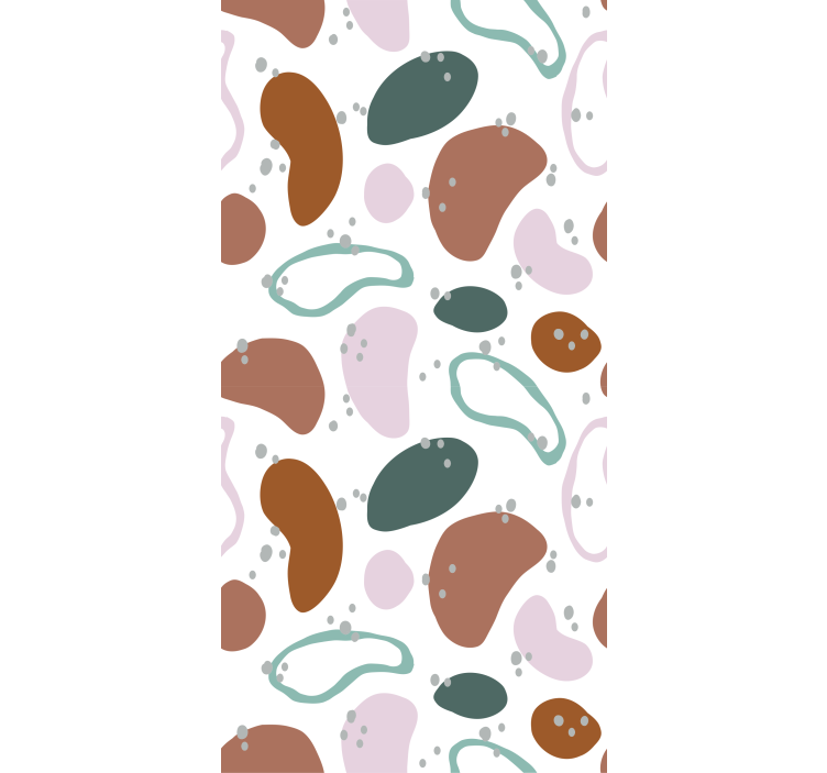 Stores motif figures irrégulières abstraites - TenStickers