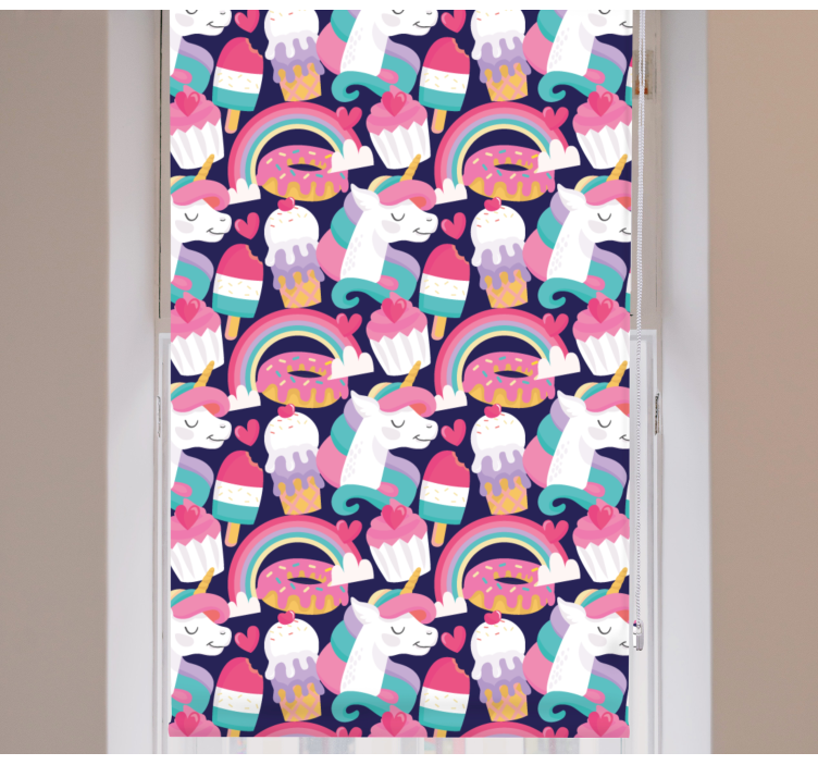 Store enrouleur amusant modèle de créature magique - TenStickers