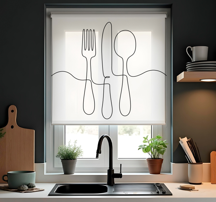 Store enrouleur cuisine accessoires de cuisine - TenStickers