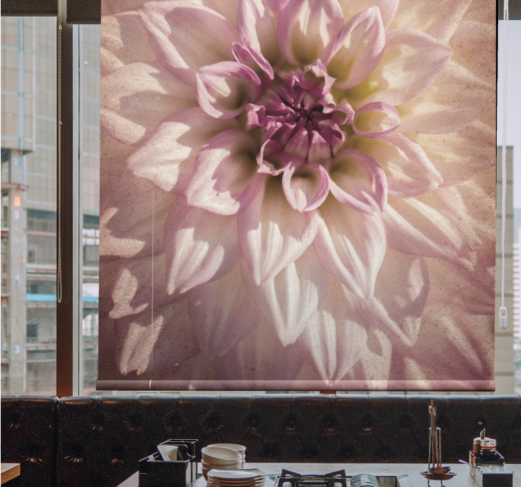 Store enrouleur fleurs et plantes floraison délicate - TenStickers