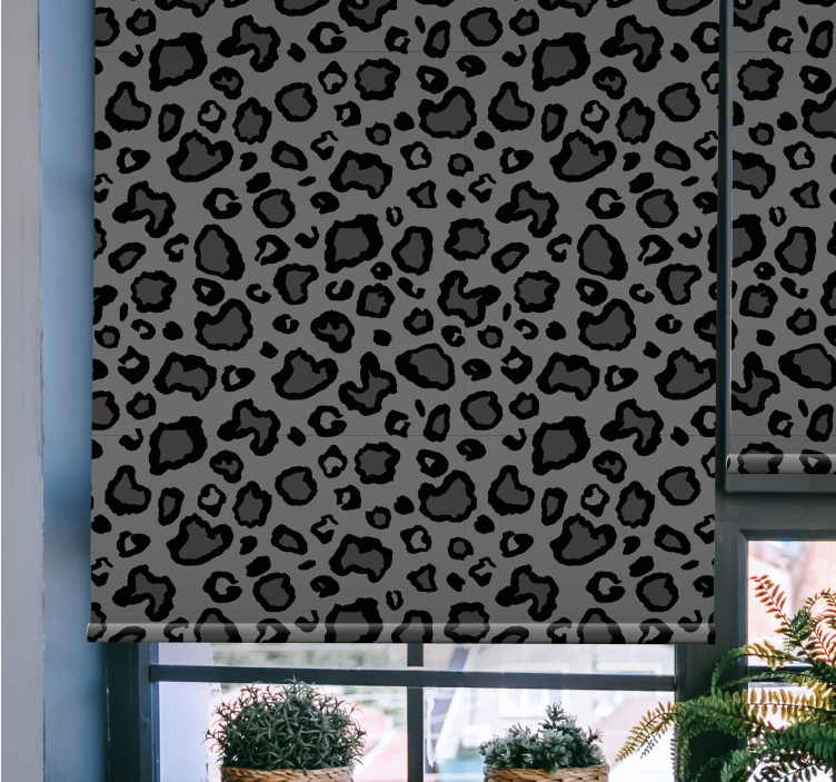 Store enrouleur textures et motifs élégance à imprimé animal - TenStickers