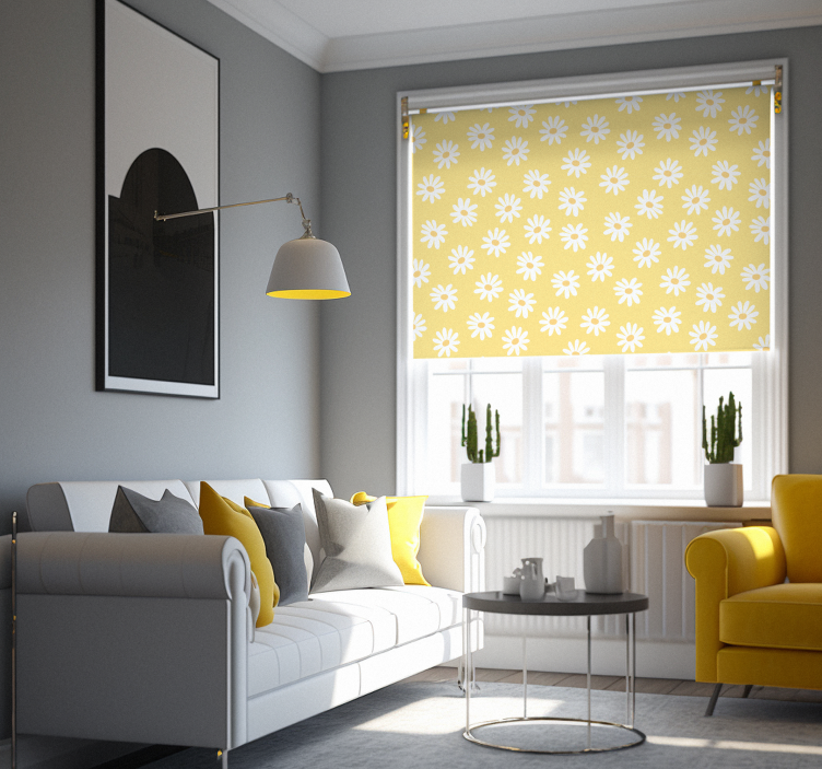 Stores modernes Fleurs de marguerite pour bébés - TenStickers