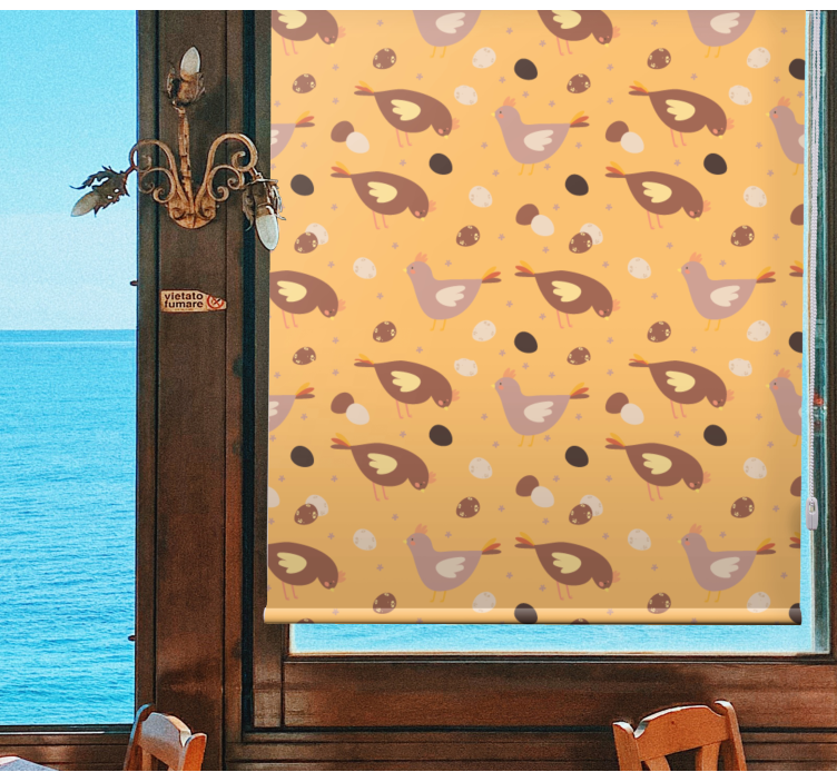 Stores avec plus d'animaux sticker poussin orange - TenStickers