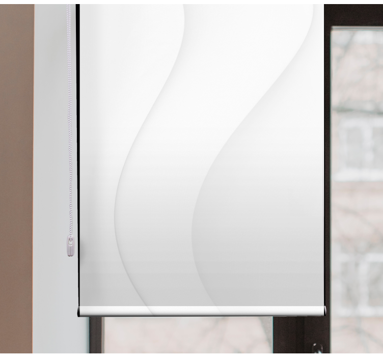 Store cuisine formes modernes blanches - TenStickers