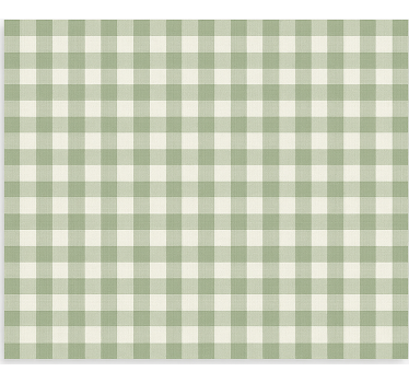Store enrouleur cuisine motif de tissu vert - TenStickers