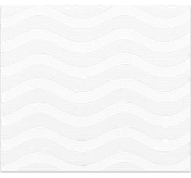 Store enrouleur chambre ado vagues blanches et grises - TenStickers