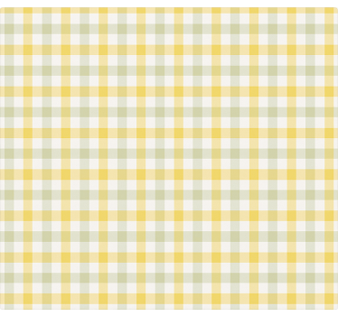 Store enrouleur salle à manger motif de pique-nique jaune - TenStickers