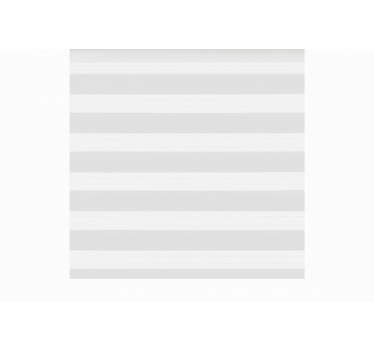 Store salle à manger rayures blanches transparentes - TenStickers