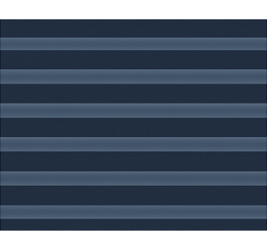 Store enrouleur salle à mange rayures bleu marine nuit - TenStickers