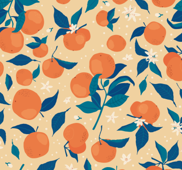Store enrouleur cuisine fleurs d'oranger - TenStickers