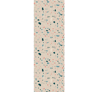 Store enrouleur cuisine motif terrazzo peint à la main - TenStickers